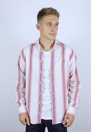 VINTAGE SHIRT YVES SAINT LAURENT MENS T-SHIRT TOP