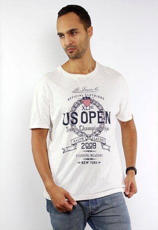 RALPH LAUREN TENNIS T-SHIRT US OPEN T-SHIRT