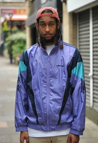 VINTAGE 90S ADIDAS SHELL TRACK JACKET