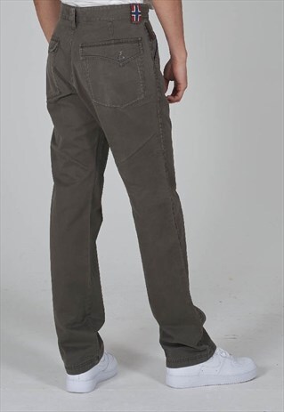 VINTAGE 90S NAPAPIJRI KHAKI CARGO TROUSER