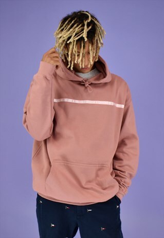 G&G UNISEX DUSKY WRITING RIBBON HOOD