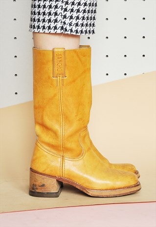90S RUSTIC TALL BOOTS