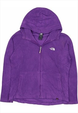 Vintage 90's The North Face Hoodie Spellout Zip Up