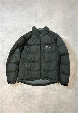 Berghaus Puffer Coat Zip Up Jacket with Embroidered Logo
