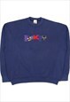 MICKEY 90's Spellout Heavyweight Crewneck Sweatshirt XLarge 