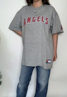Nike Vintage 90s LA Angels official MLB baseball t shirt 