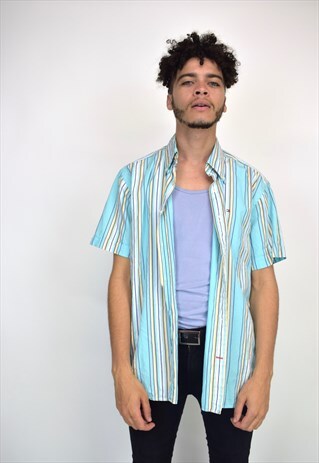 VINTAGE 90'S TOMMY HILFIGER BUTTON UP SHIRT
