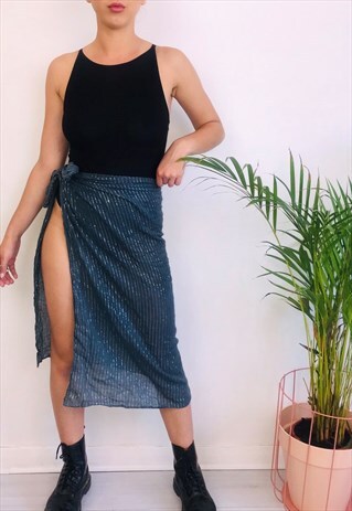VINTAGE BOHO MULTI USE SCARF WRAP SKIRT