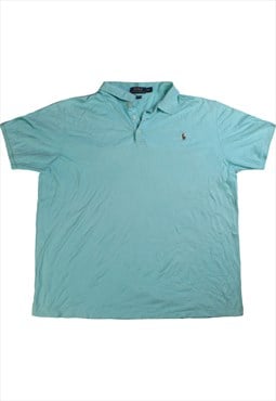 Vintage  Polo Ralph Lauren Polo Shirt polo Turquoise Blue