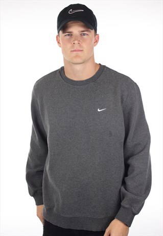 VINTAGE NIKE SMALL LOGO SWEATSHIRT JUMPER