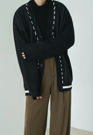 Men's vintage cardigan sweater S VOL.5