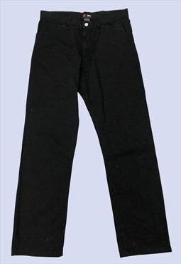Versace Sports Jeans Mens W34 L32 Black Cargo Style 