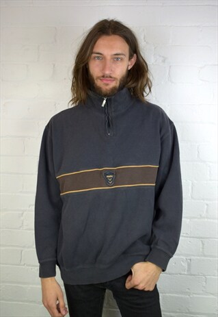 VINTAGE 90'S 1/4 ZIP SWEATSHIRT