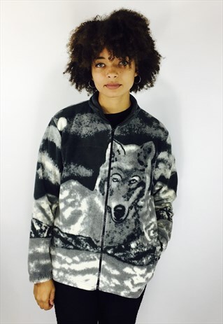 WOLF FLEECE JACKET