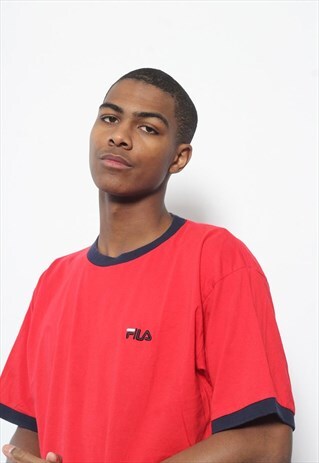 VINTAGE FILA T-SHIRT RED