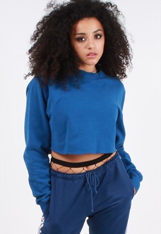 VINTAGE CHAMPION CROPPED SWEATSHIRT