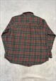 WOOLRICH SHIRT LONG SLEEVE CHECKED PATTERNED BUTTON UP SHIRT