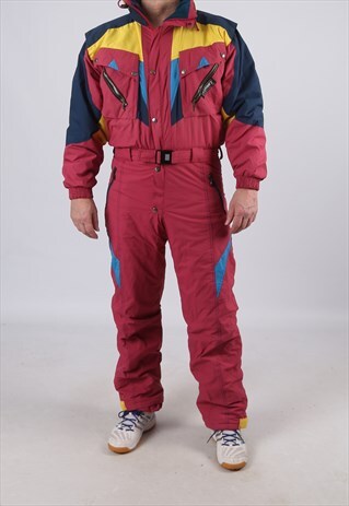 VINTAGE STYLFRANCE FULL SKI SUIT SNOW M 40 - 42" (JCO)