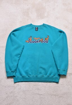 Vintage 1997 Warner Bros Scooby Doo Embroidered Sweater