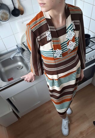 70S STRIPED DRESS