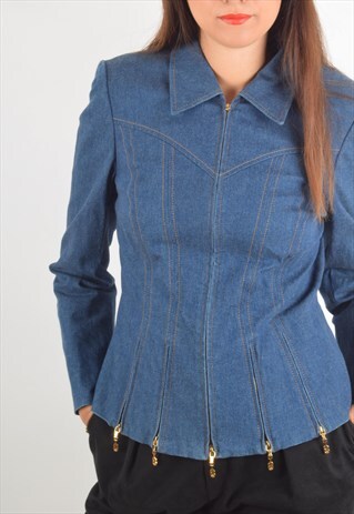 RARE VINTAGE ESCADA JACKET MADE IN GERMANY SIZE M (1394)