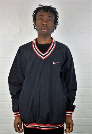 VINTAGE 90'S NIKE NYLON PULLOVER JACKET