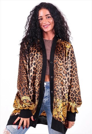 VINTAGE LEOPARD PRINT JACKET J3577