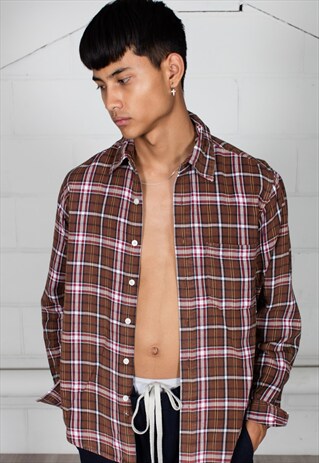 VINTAGE LUMBERJACK RETRO FLANNEL UNISEX SHIRT