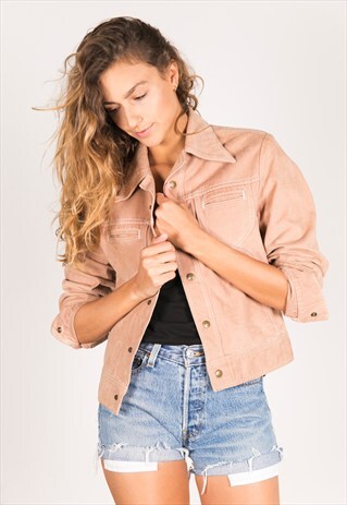 VINTAGE 80S COLOURED LEE JACKET / C703