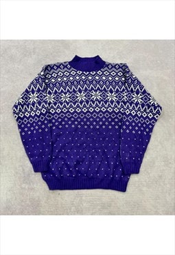 Vintage knitted jumper Women's M