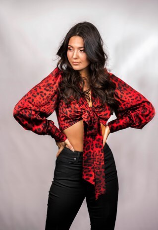 ROCCO BLOUSE - LEOPARD