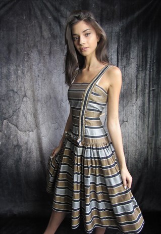 VINTAGE ORIGINAL 1950'S DRESS