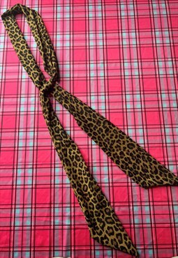 Leopard Print Scarf