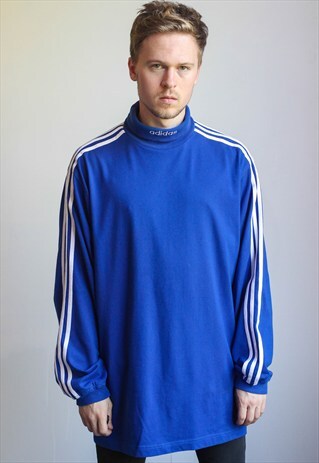 VINTAGE ADIDAS TURTLE NECK TOP