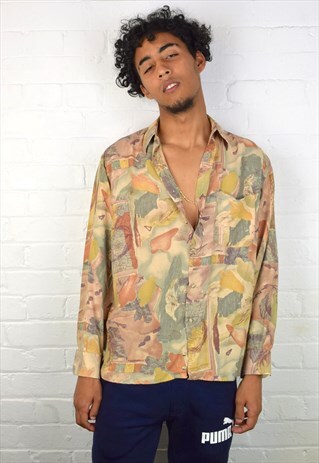 VINTAGE 90'S PATTERNED SHIRT