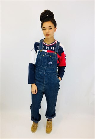 VINTAGE DENIM DUNGAREES
