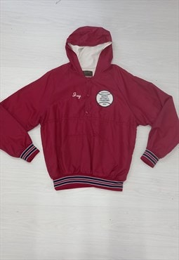 90's Son Ray Varsity Jacket Red Baseball