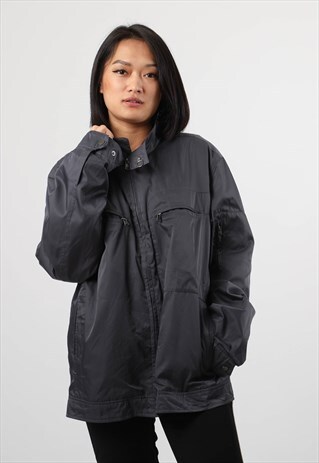 VINTAGE CALVIN KLEIN LARGE GREY UTILITY JACKET