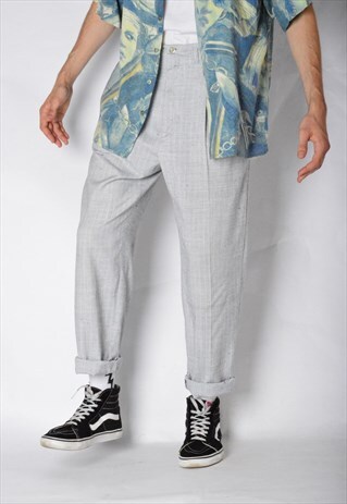 VINTAGE 80S GREY PANTS
