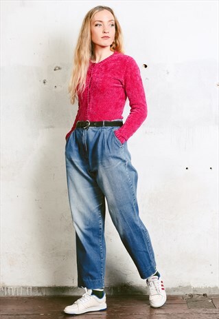 VINTAGE 80S WIDE LEG JEANS