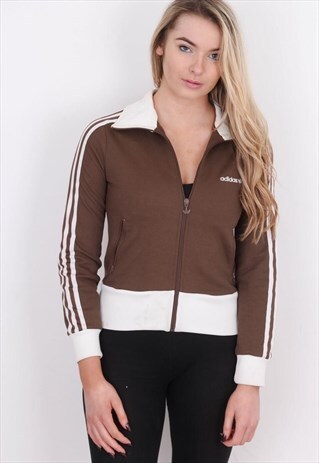 VINTAGE EMBROIDERED ADIDAS TRACK JACKET CVBJA 267