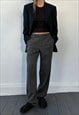 ARMANI VINTAGE TROUSERS 90S WOOL MENS STRAIGHT LEG W32