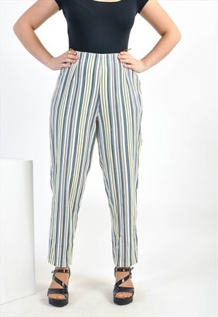 vintage striped trousers