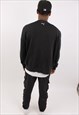 VINTAGE PUMA BLACK SWEATSHIRT