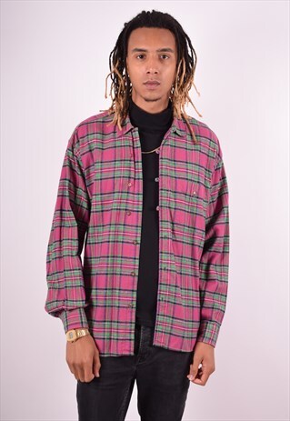 90s flannel fashion mens