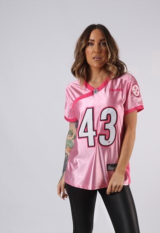 VINTAGE REEBOK NFL T-SHIRT JERSEY TOP FOOTBALL UK LARGE (A5R