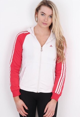 VINTAGE EMBROIDERED ADIDAS TRACK JACKET