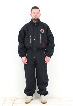 Vintage Snowsuit Men 2XL Insulated Jumpsuit Ski Suit Overall
