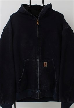 Vintage Carhartt OG active jacket Navy Blue full zip