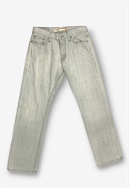 Vintage levi's 514 straight leg jeans grey w29 l30 BV20666